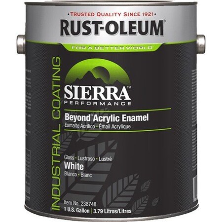 Rust-Oleum Coating, Beyond, Sierra, 1 gal, Satin, Acrylic, Water 208046